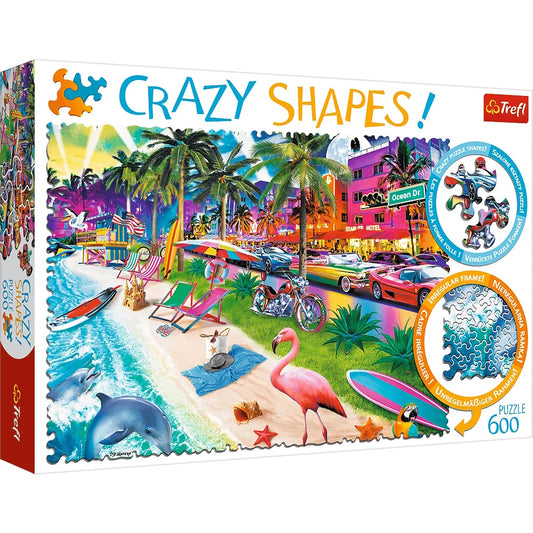 Miami Beach USA Puzzle Crazy Shapes
