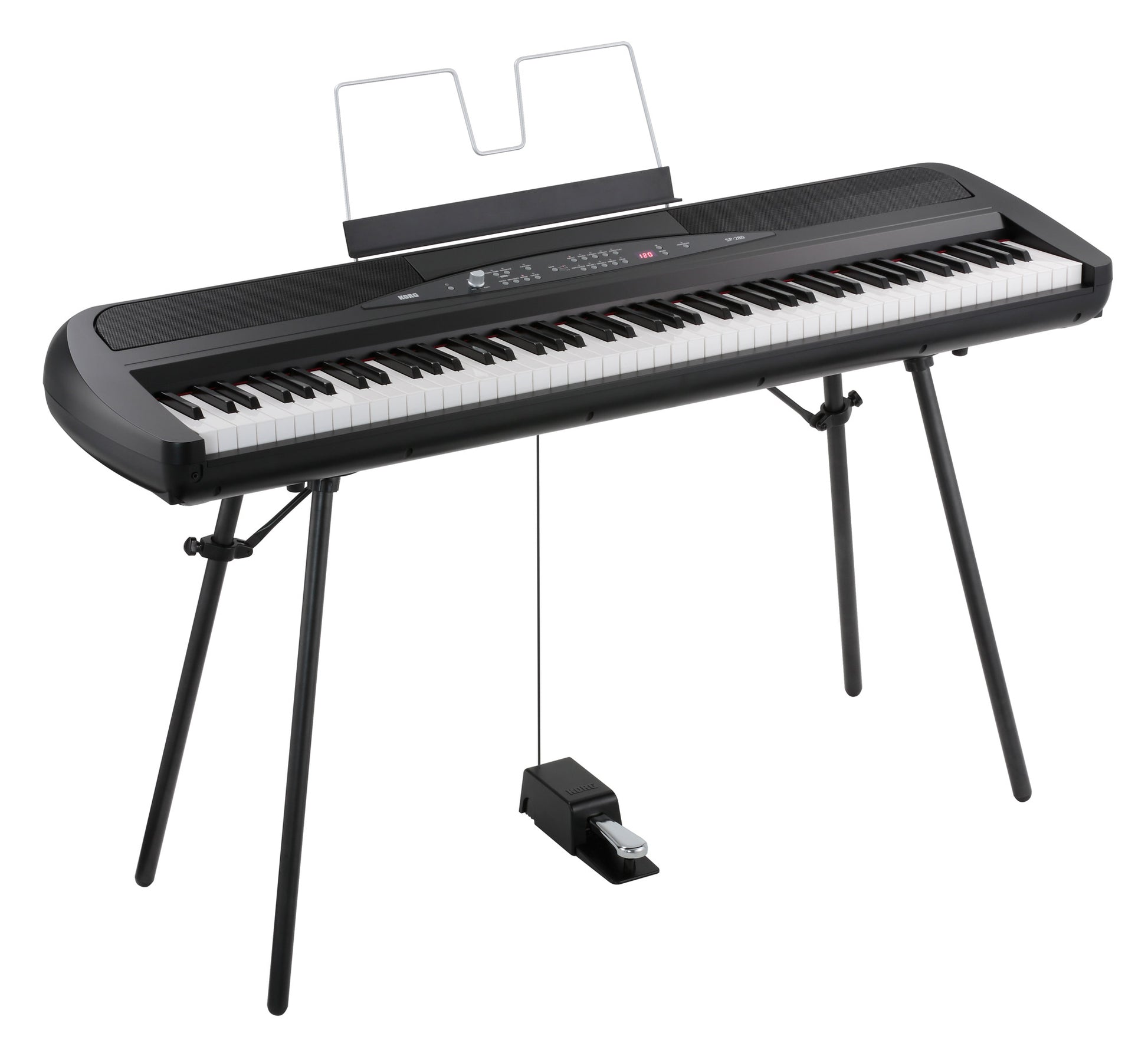 Produktbild von Korg SP-280 BK Portable Piano Schwarz