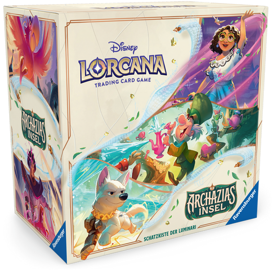 Disney Lorcana Set Archazias Insel Schatzkiste der Luminari DE