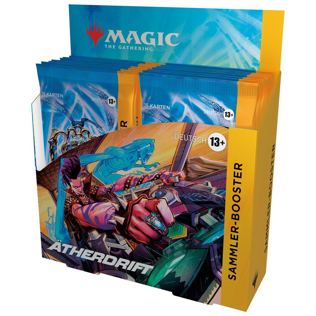 Magic the Gathering ätherdrift Collector Booster Display DE