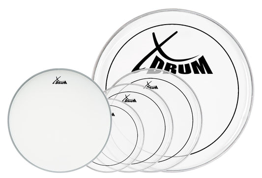 Produktbild von XDrum Oil Hydraulic Drumfell SET 10" 12" 14" 22" + 14"
