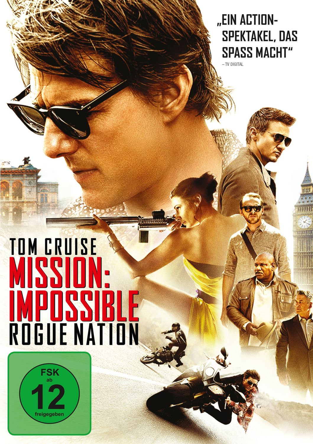 Mission Impossible Rogü Nation DVD