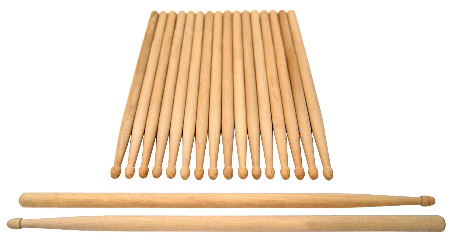 Produktbild von XDrum Drumsticks Classic 7A Wood 10er Pack