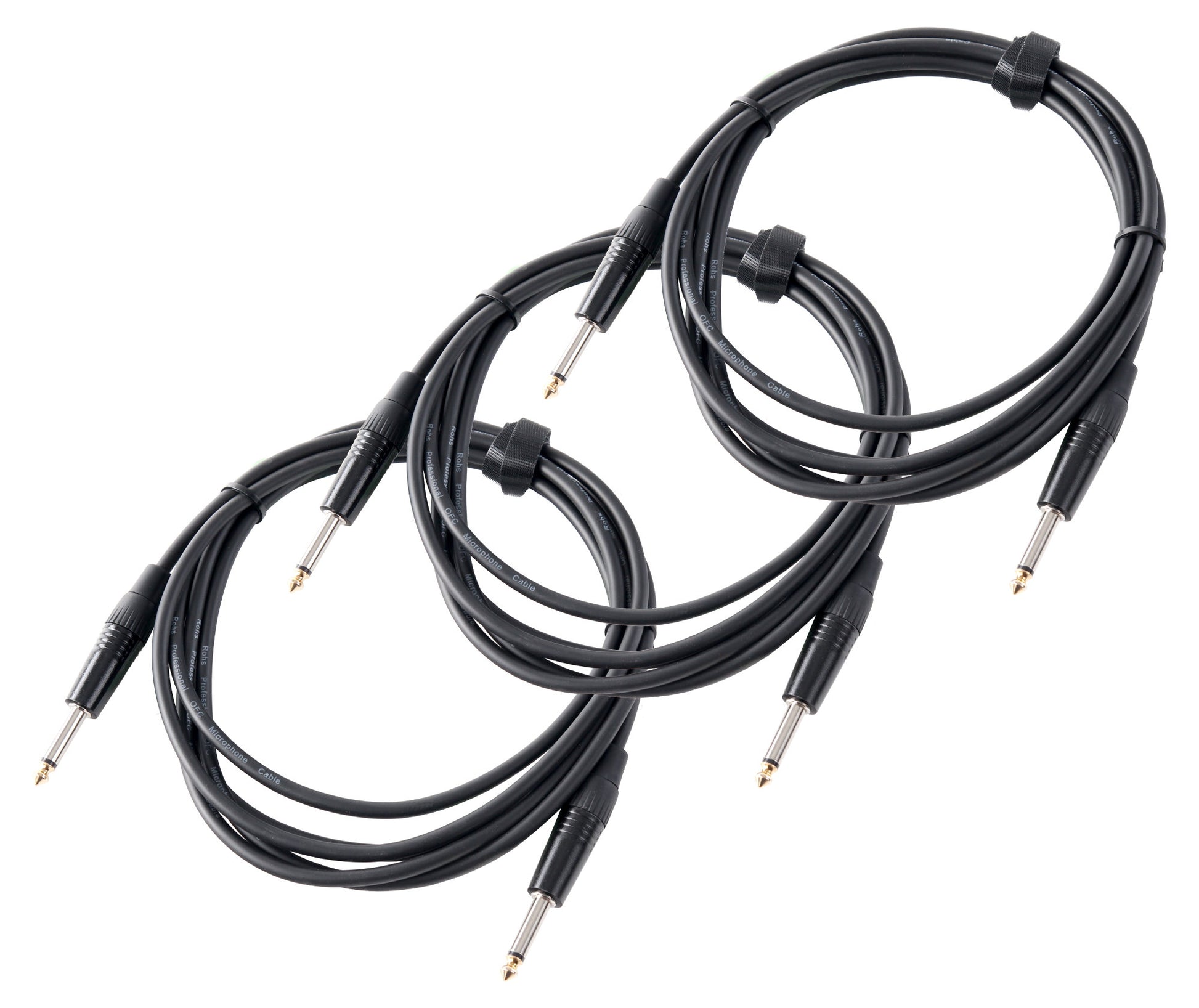 Produktbild von Pronomic Stage INST-3 Instrumentenkabel Klinke 3m schwarz 3x Yet