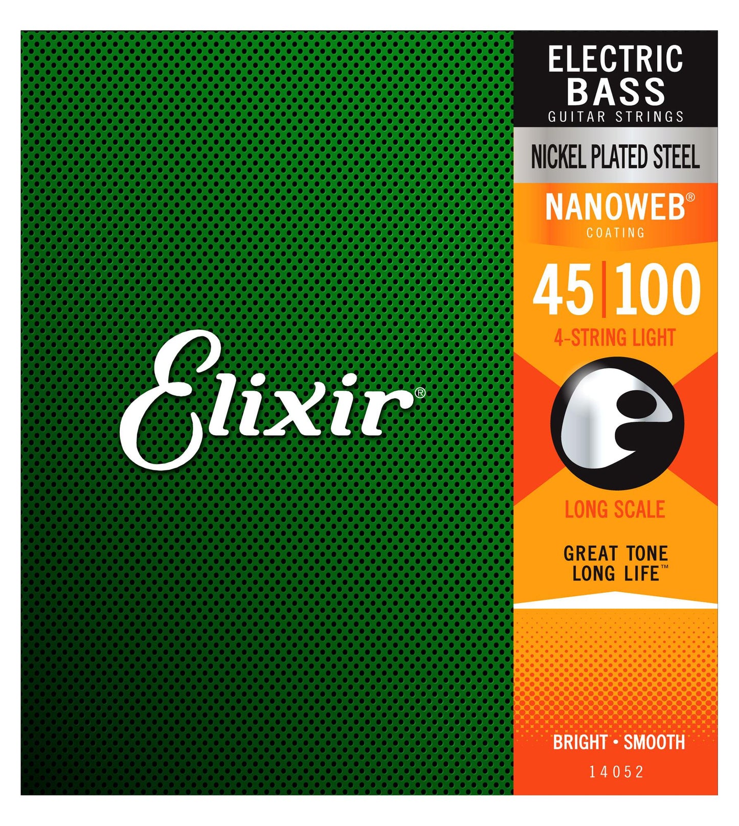 Produktbild von Elixir 14052 E-Bass Nanoweb Long Scale Light