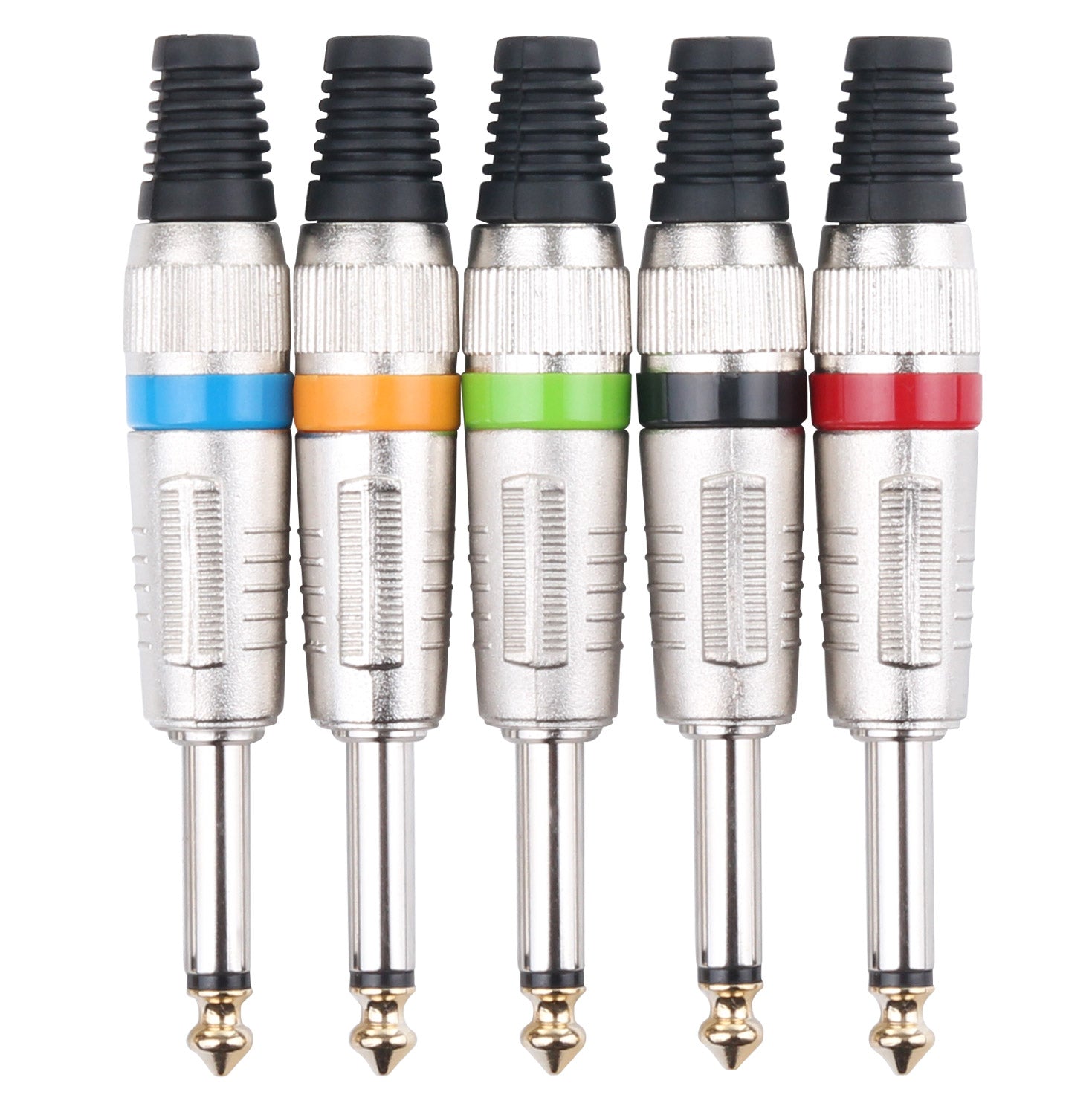 Produktbild von Pronomic JPLUG Color Klinkenstecker - 5er Pack
