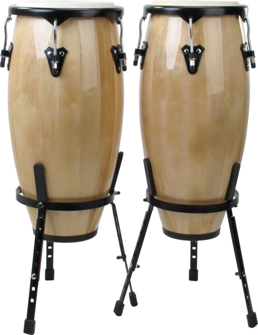 Produktbild von XDrum Conga-Set Natur 10" 11"