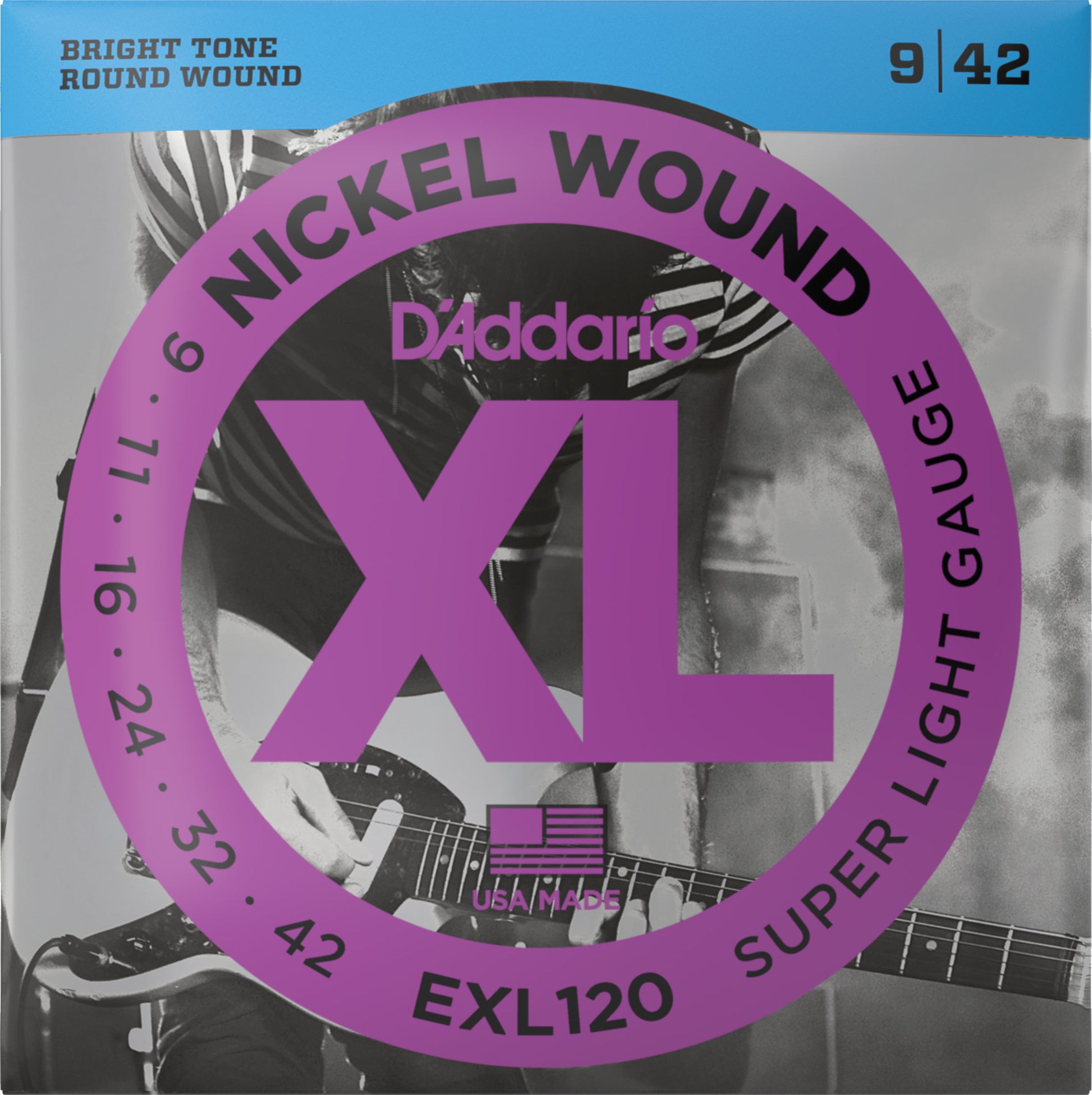 Produktbild von D'Addario EXL120 Super Light