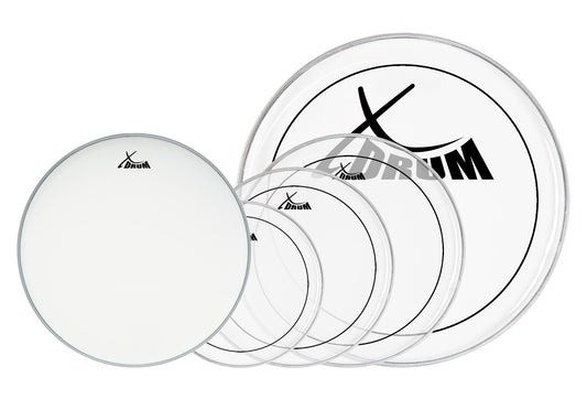 Produktbild von XDrum Oil Hydraulic Drumfell SET 10" 12" 14" 20" + 14"