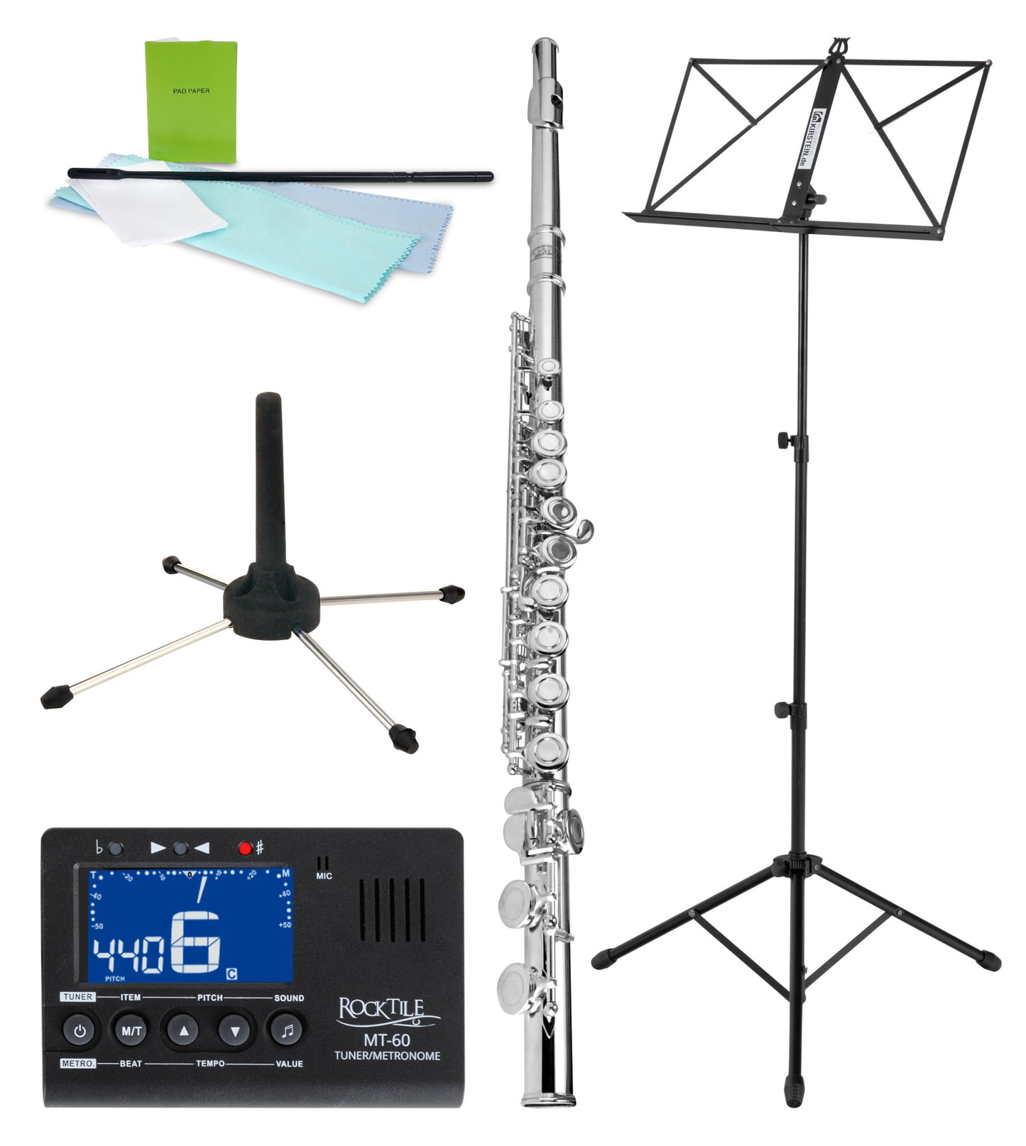 Produktbild von Classic Cantabile FL-200 Querflöte Komplett Set