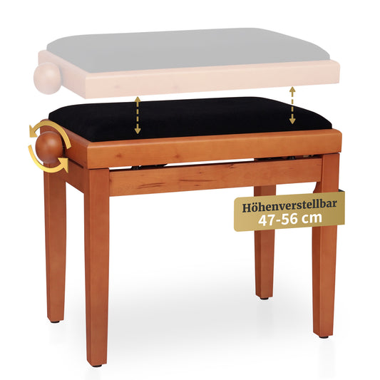 Produktbild von Classic Cantabile Pianobank Buche