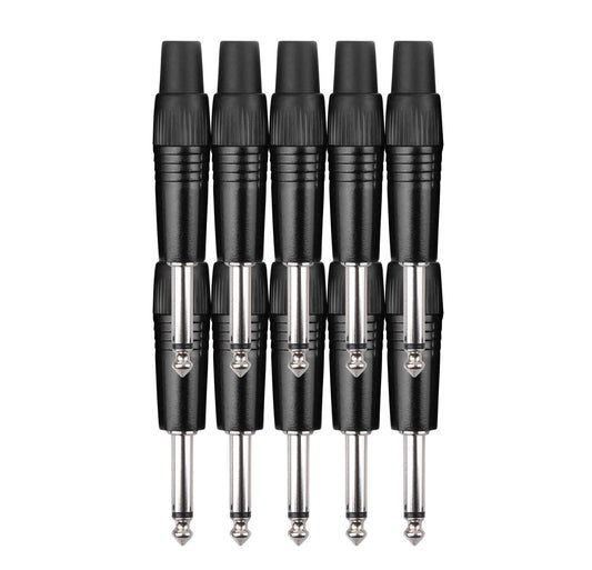 Produktbild von Pronomic JPLUG Black Klinkenstecker - 10er Pack