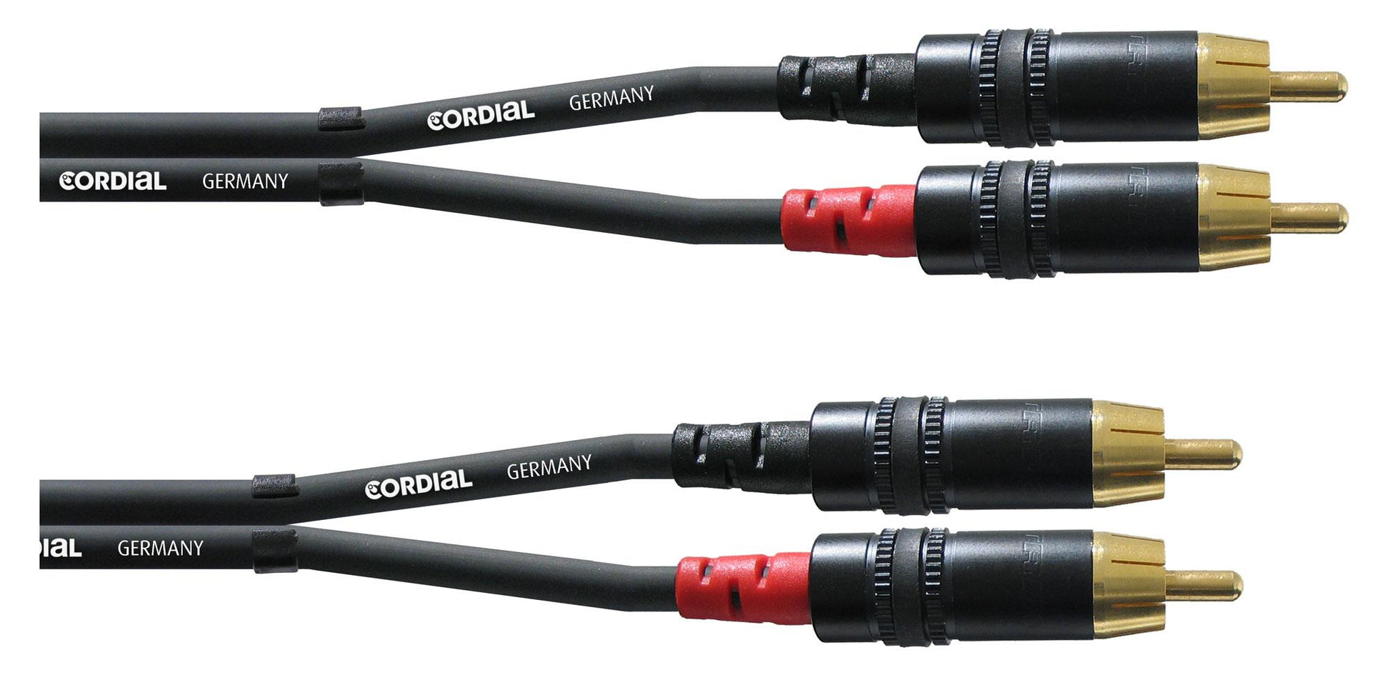 Produktbild von Cordial CFU 1,5 CC Cinchkabel 1,5 m Schwarz