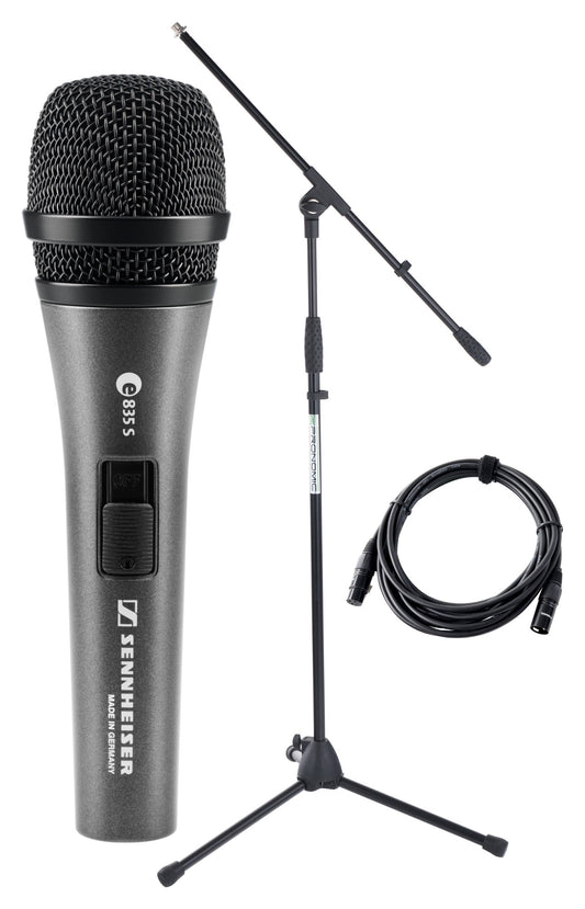 Produktbild von Sennheiser E 835 S Mikrofon Set+ Ständer + Kabel