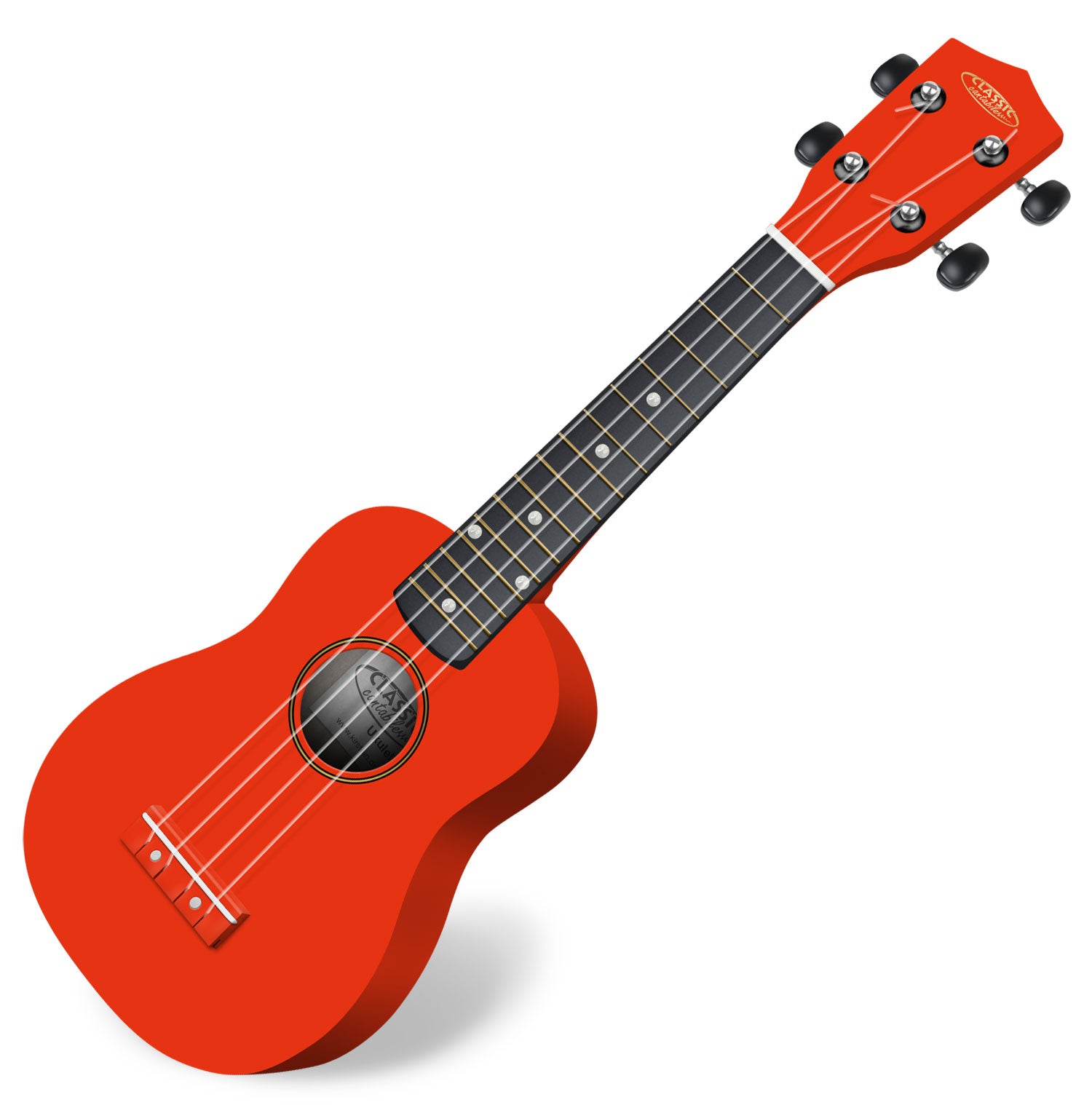 Produktbild von Classic Cantabile US-100 RD Sopran-Ukulele Rot