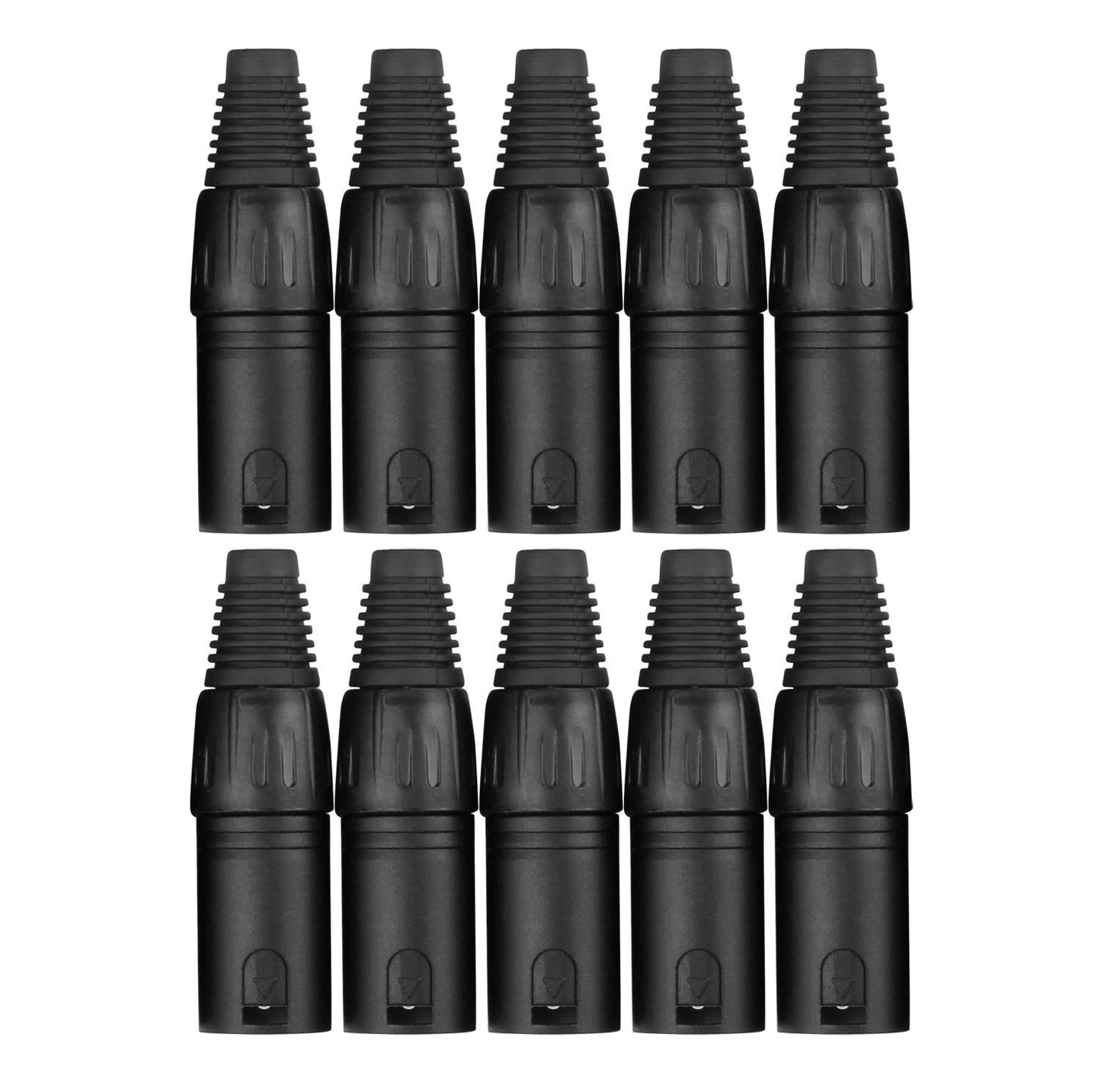 Produktbild von Pronomic XMPLUG Black XLR Stecker male - 10er Pack