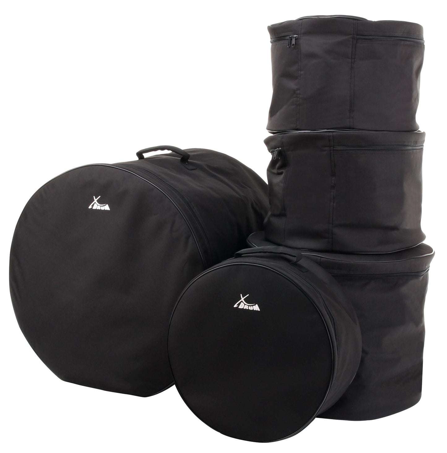 Produktbild von XDrum Schlagzeugtaschen-Set, Studio Größen: 20", 14", 12", 10" und 14,5"