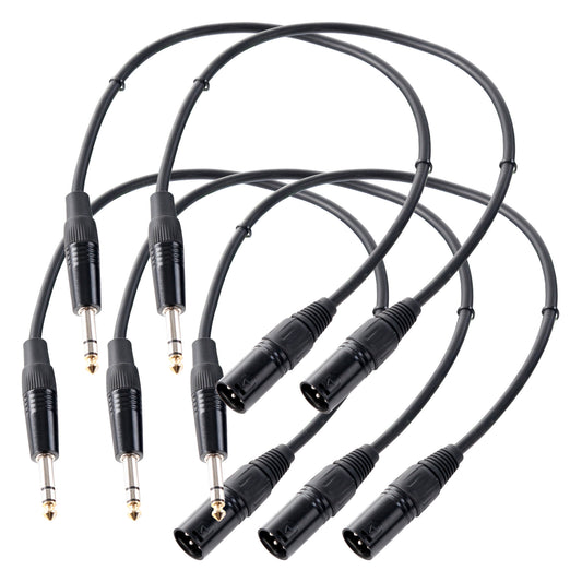 Produktbild von Pronomic Stage JXM-0.5 Stereoklinke/XLR 0,5m 5xSet
