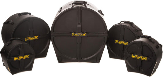 Produktbild von Hardcase HROCKFUS-3 Drumset Case Set 22", 10", 12", 16" & 14"
