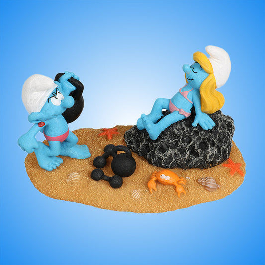 Schlumpfine Muskelschlumpf Figur