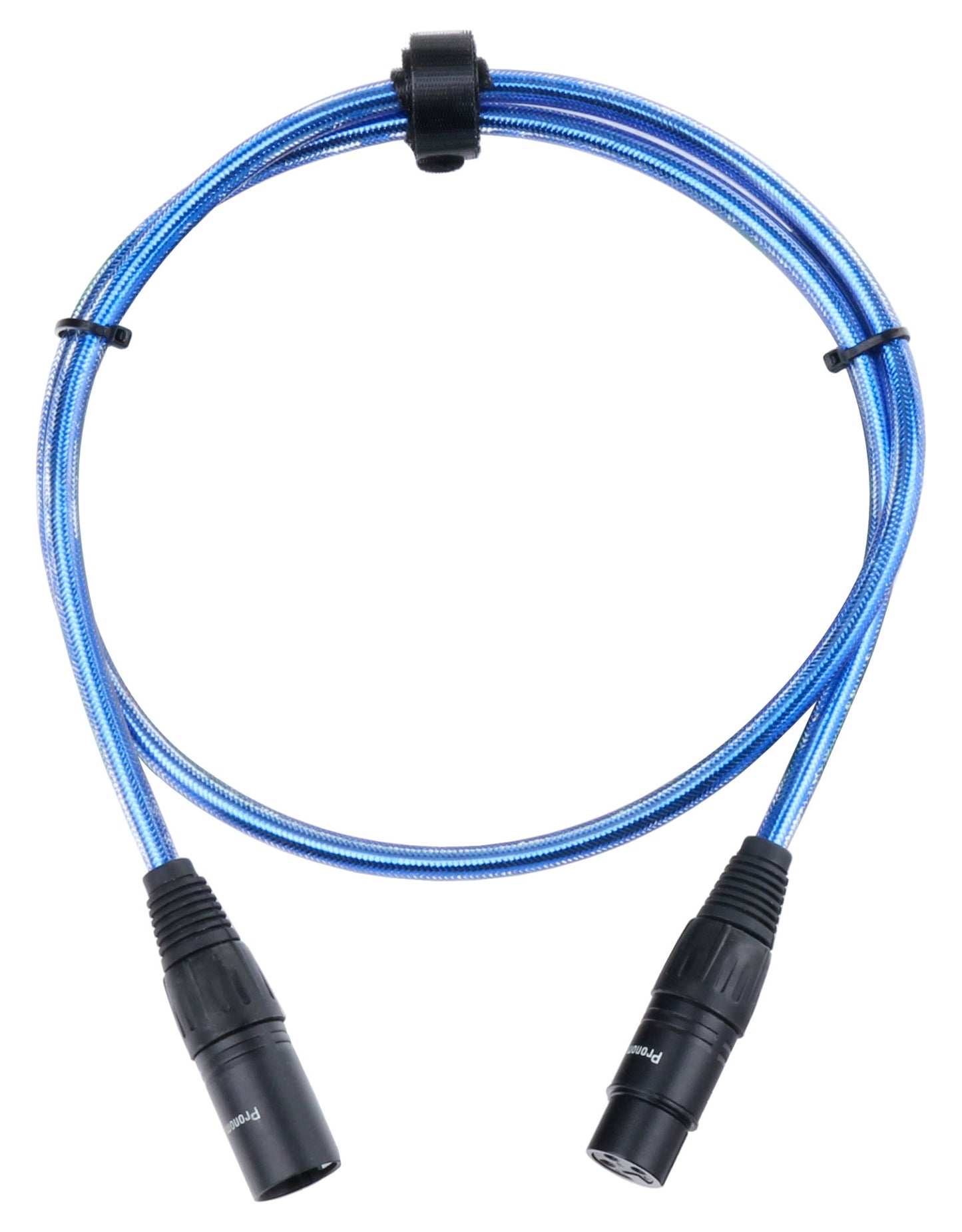 Produktbild von Pronomic Stage XFXM-Blue-1 Mikrofonkabel XLR 1 m Metallic Blue