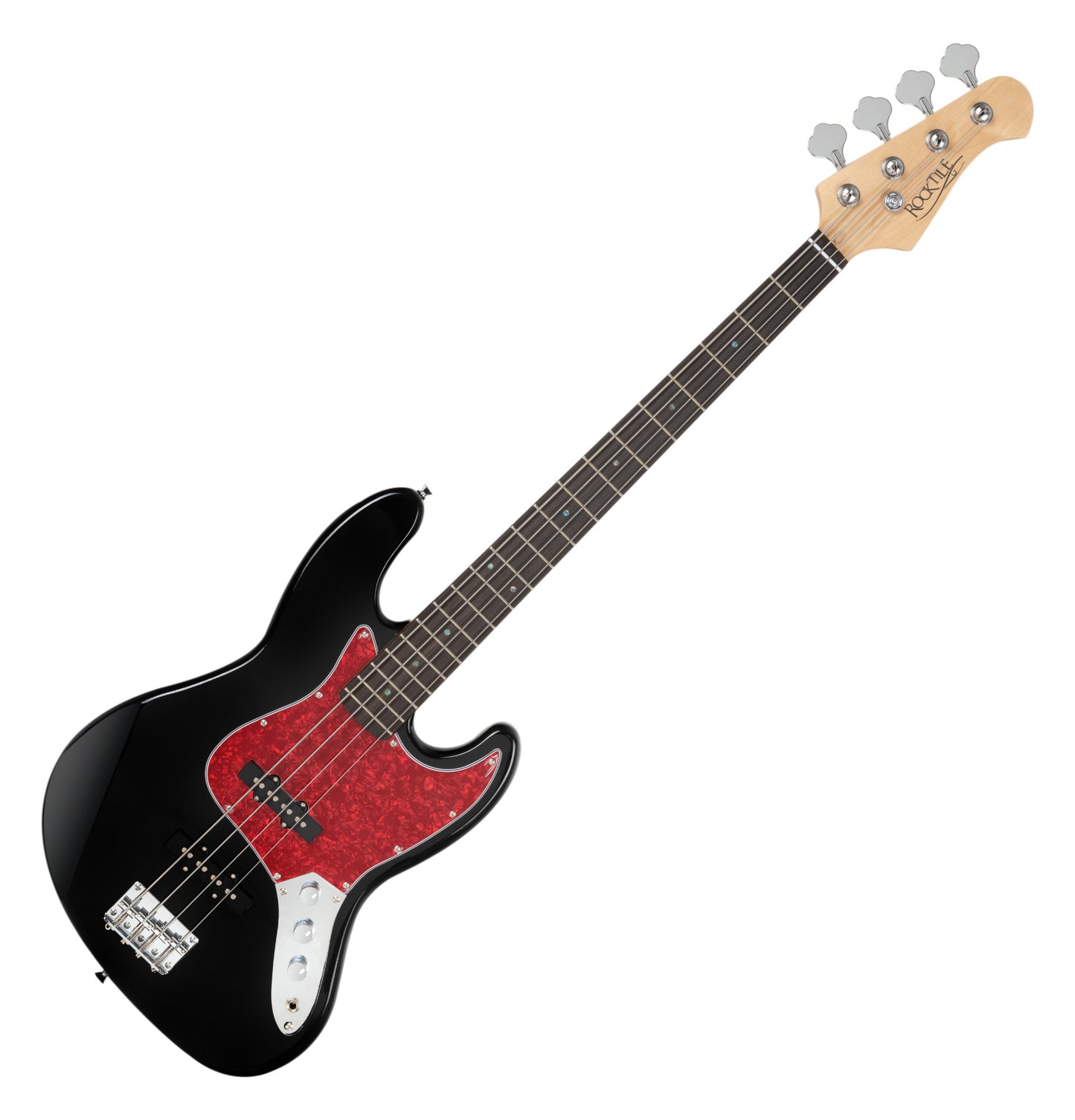 Produktbild von Rocktile Pro JB-30BK 70's Deluxe E-Bass Black