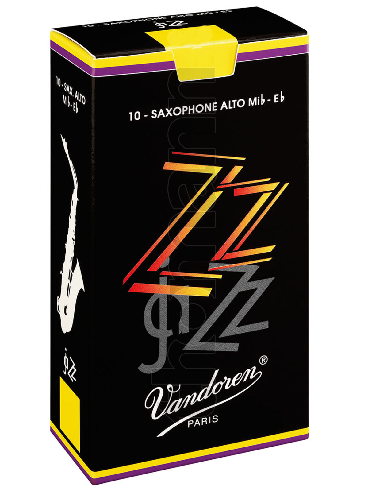 Produktbild von Vandoren 10er Pack Blätter Altsaxophon ZZ Stärke 2,5