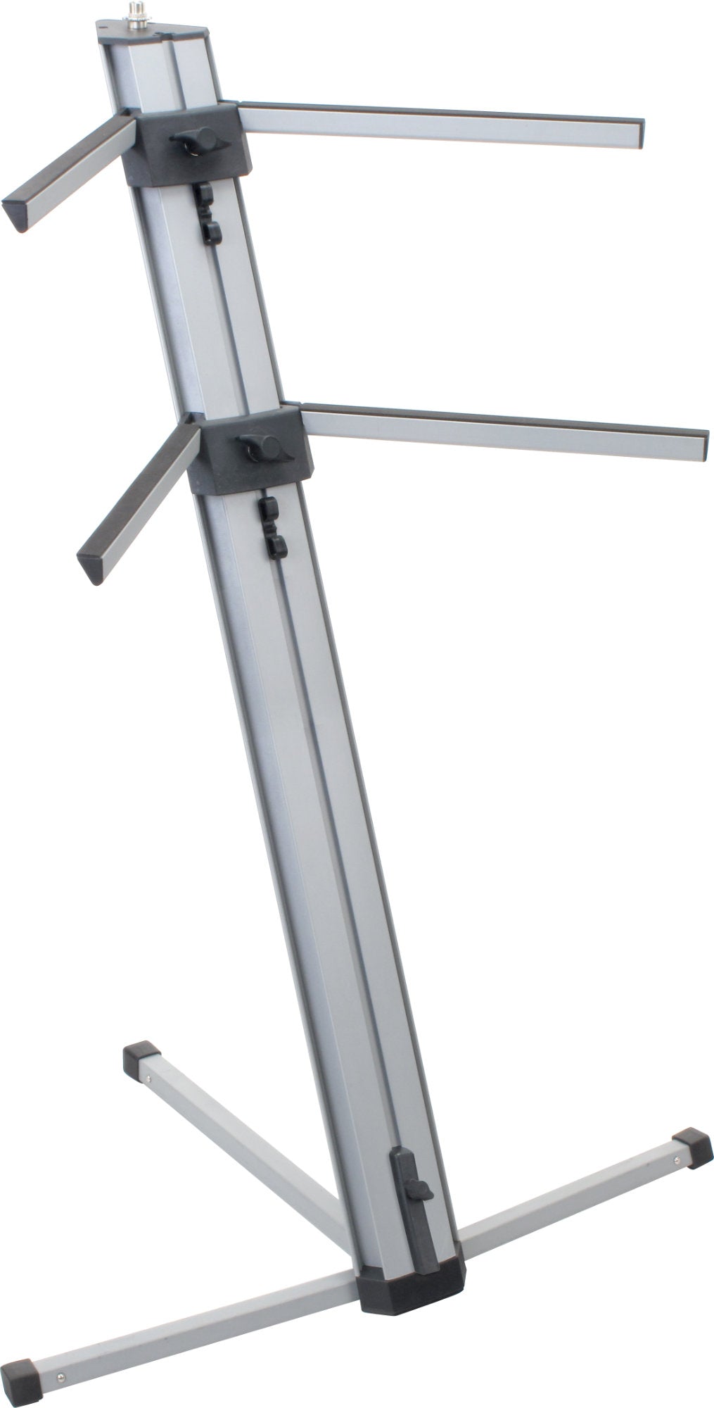 Produktbild von Classic Cantabile KS-100 Doppel-Keyboardständer Silber