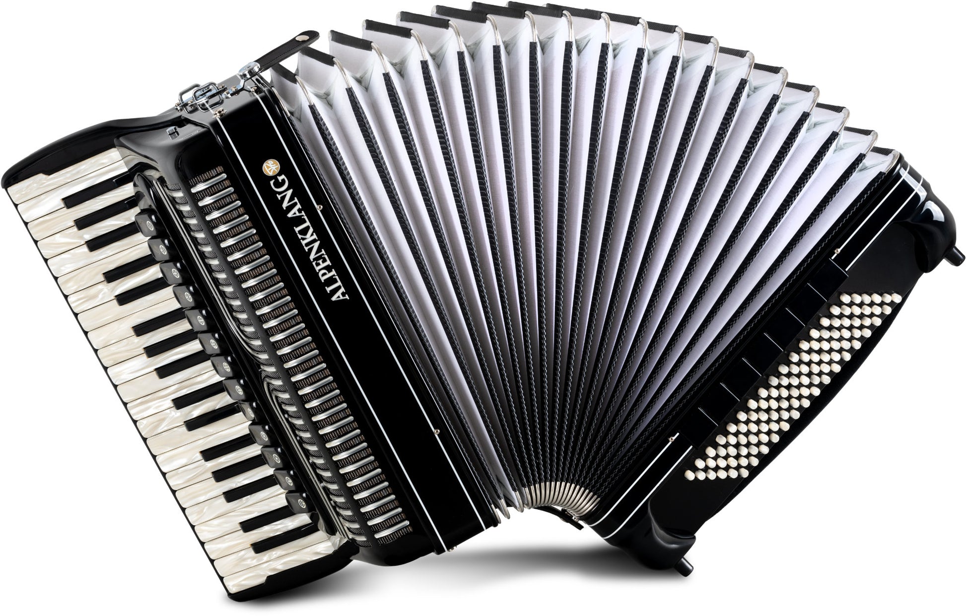 Produktbild von Alpenklang Pro Akkordeon V 96 CM Elite schwarz