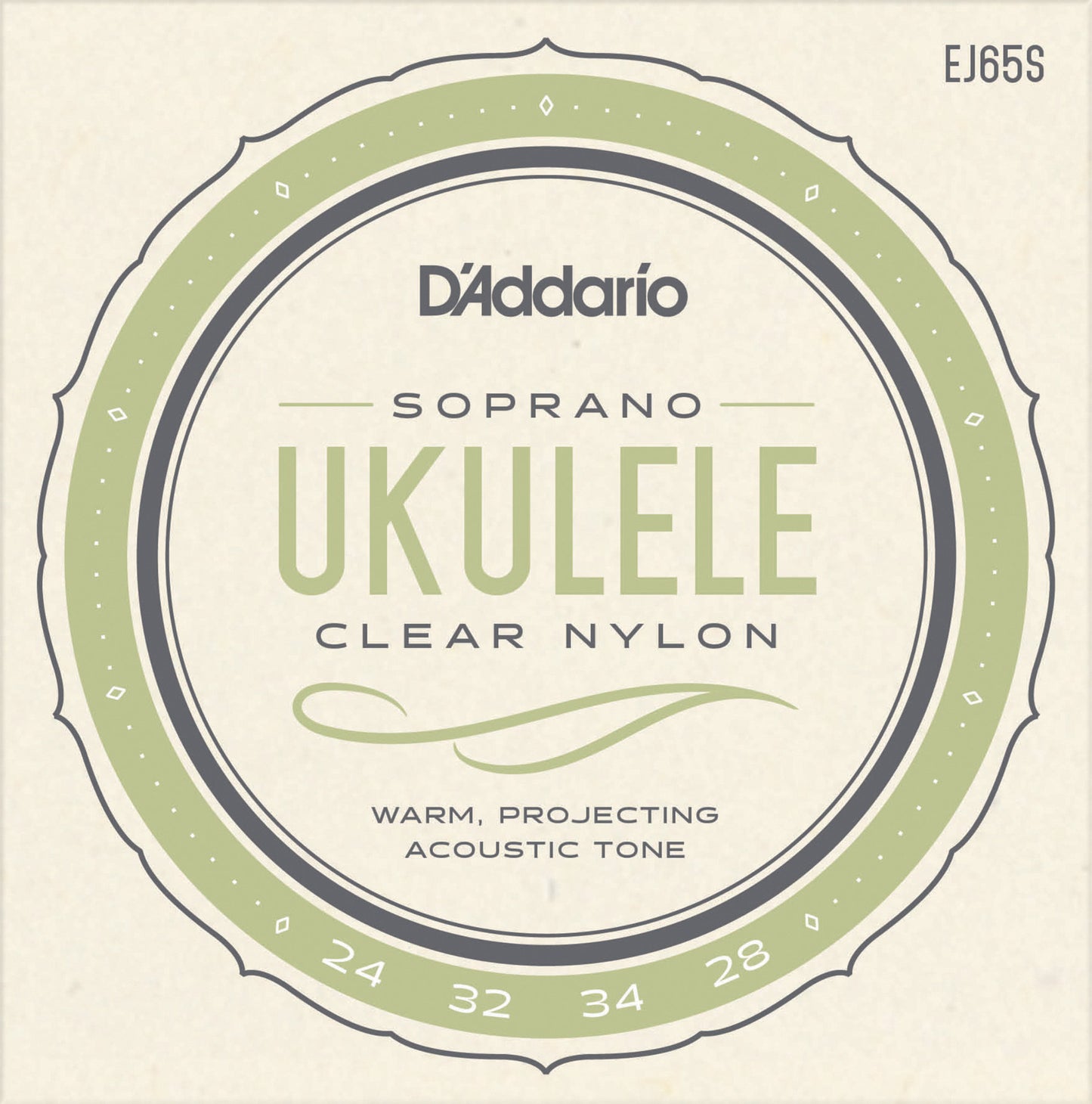 Produktbild von D'Addario EJ65S Pro-Arté Custom Extruded Ukulele Soprano
