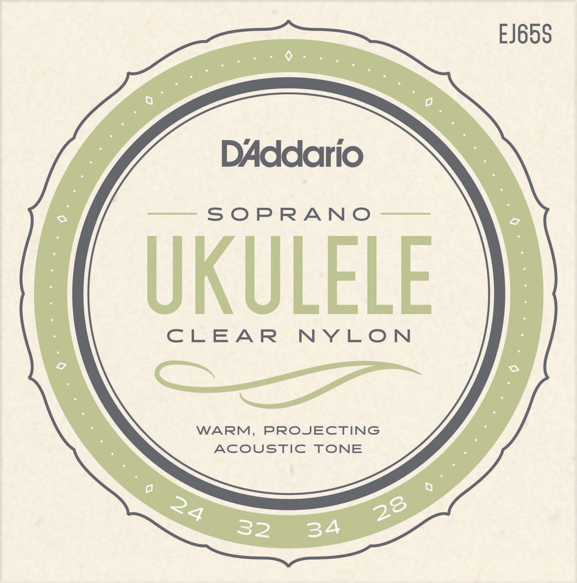 Produktbild von D'Addario EJ65S Pro-Arté Custom Extruded Ukulele Soprano