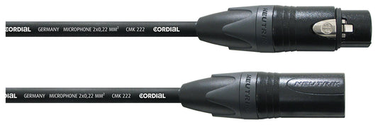 Produktbild von Cordial CPM 1 FM Mikrofonkabel 1 m schwarz