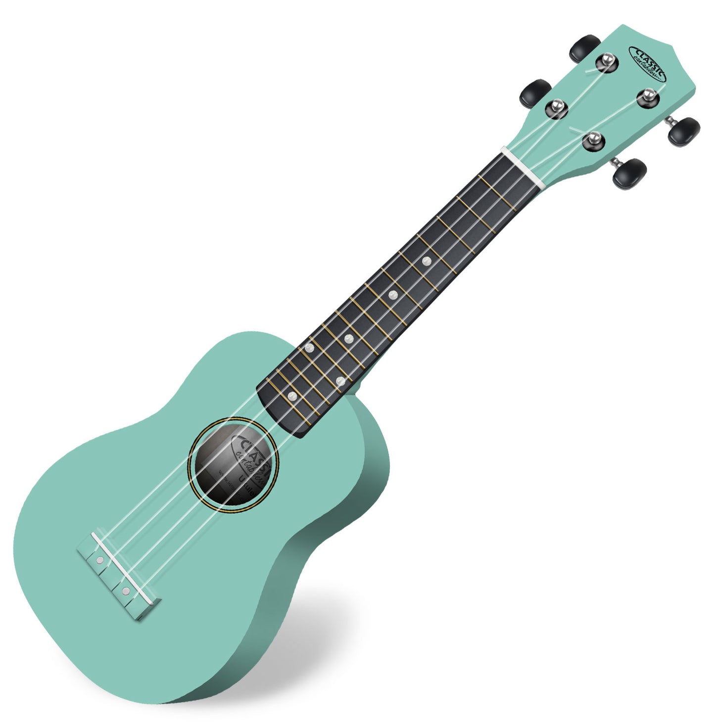 Produktbild von Classic Cantabile US-100 TQ Sopran-Ukulele Türkis