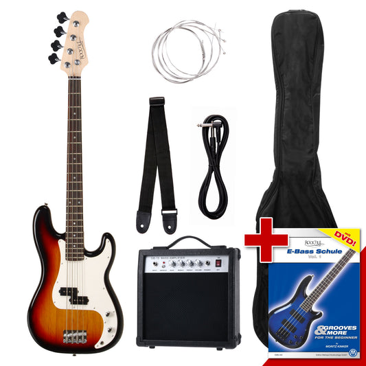 Produktbild von Rocktile Groover's Pack PB E-Bass Sunburst