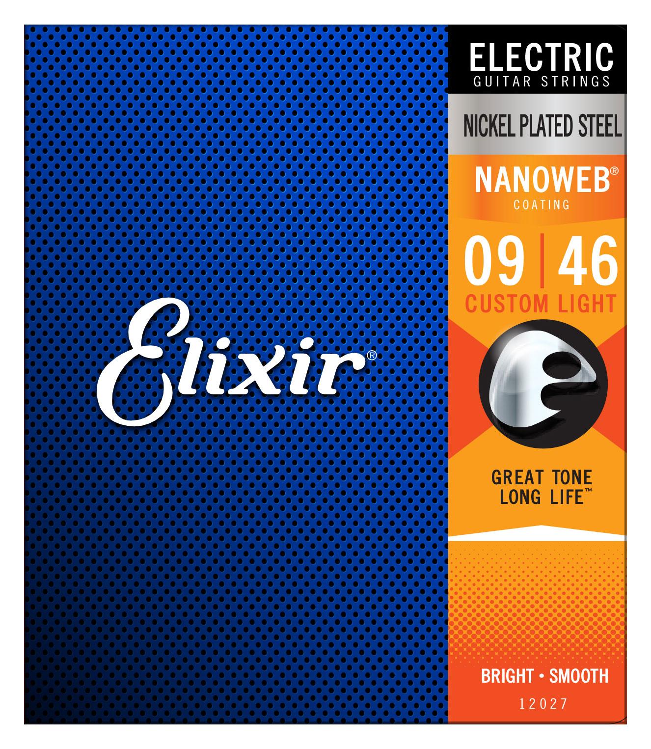 Produktbild von Elixir 12027 Electric Nanoweb Custom Light