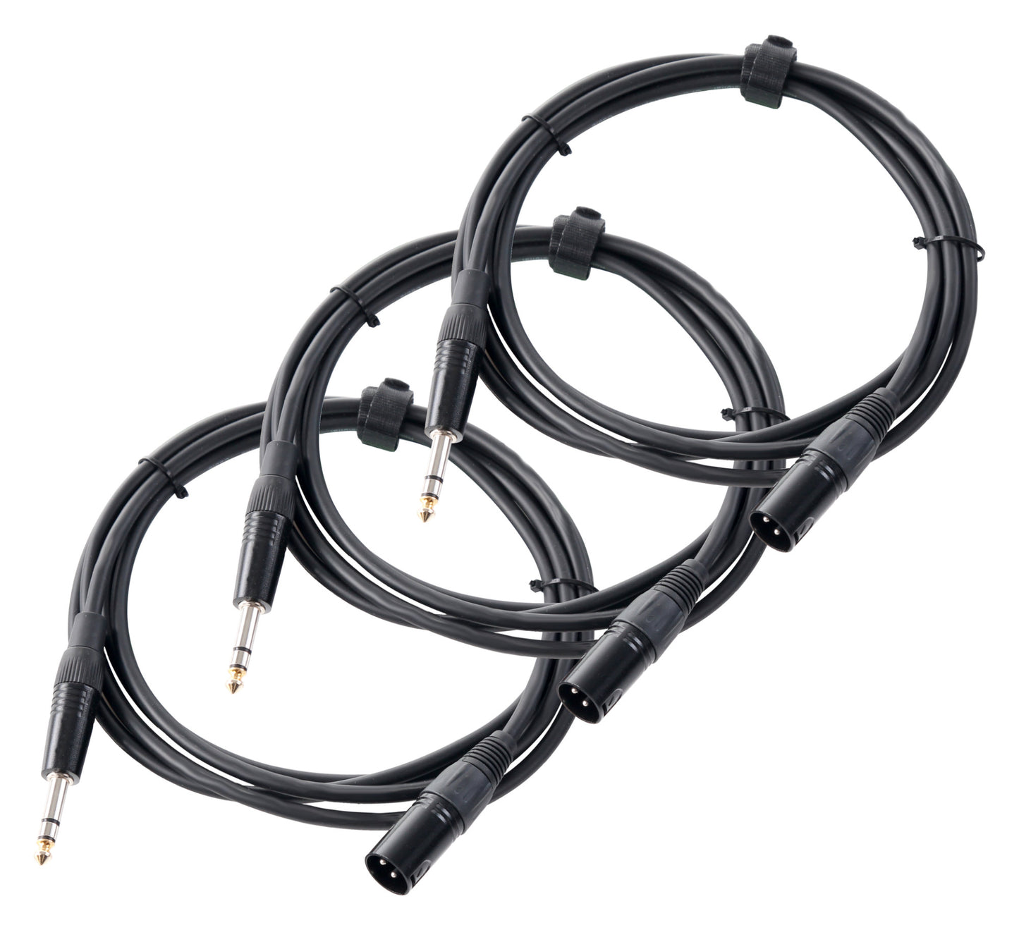 Produktbild von Pronomic Stage JXM-2.5 Stereoklinke/XLR 2,5m 3x Set