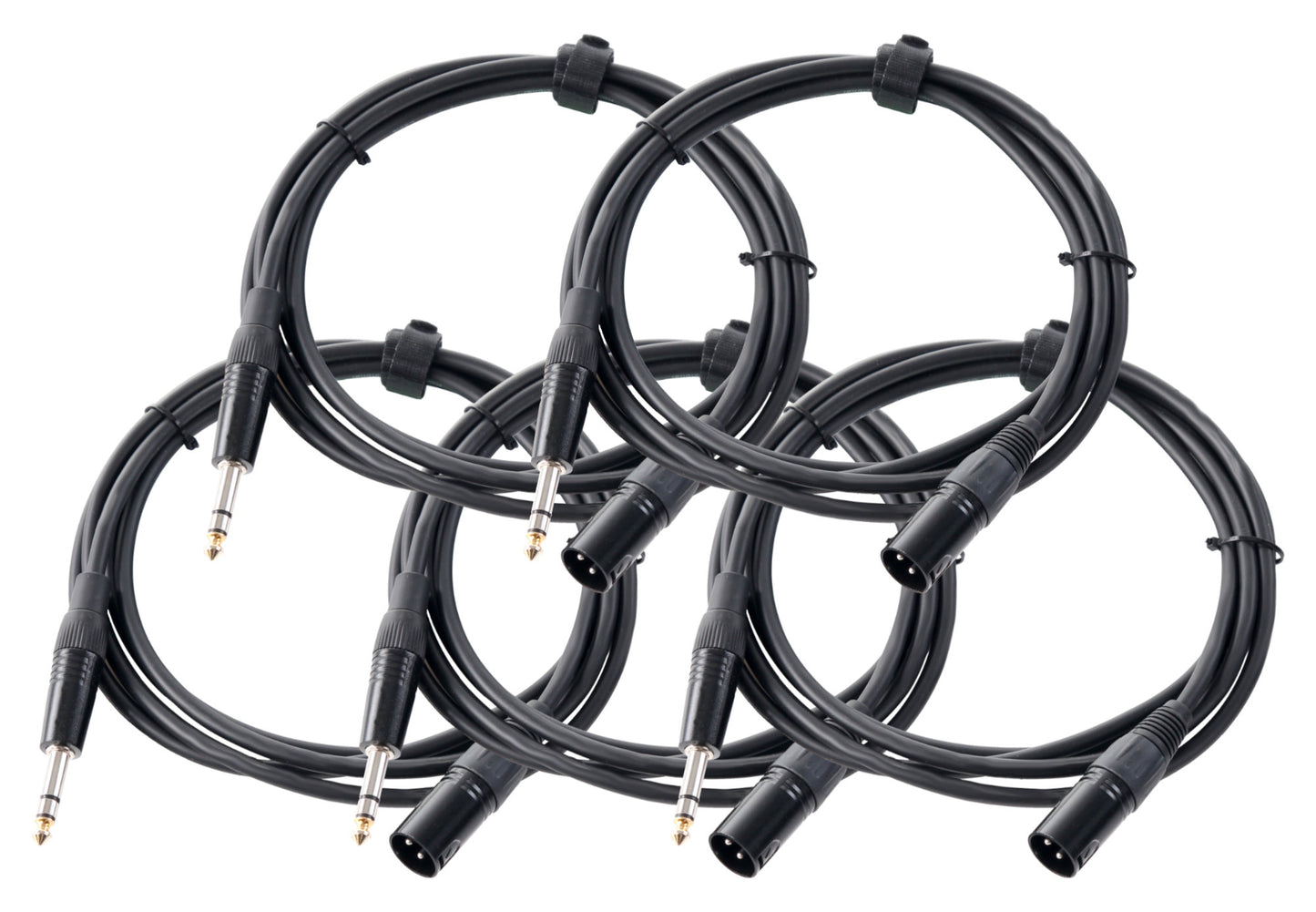 Produktbild von Pronomic Stage JXM-2.5 Stereoklinke/XLR 2,5m 5x Set
