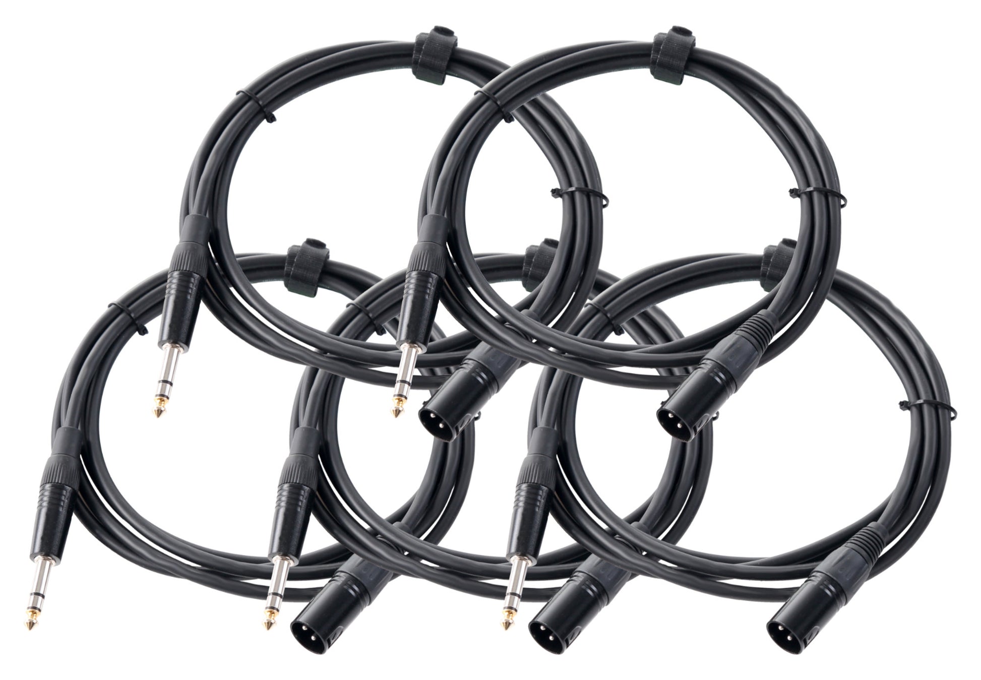 Produktbild von Pronomic Stage JXM-2.5 Stereoklinke/XLR 2,5m 5x Set