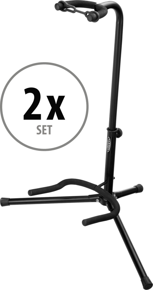 Produktbild von Classic Cantabile GS-2008 Gitarrenständer Deluxe 2x Set