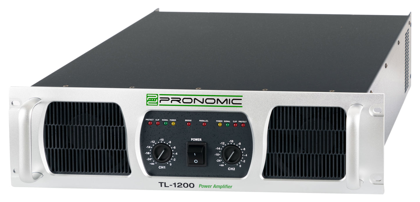 Produktbild von Pronomic TL-1200 Endstufe 2x 2400 Watt