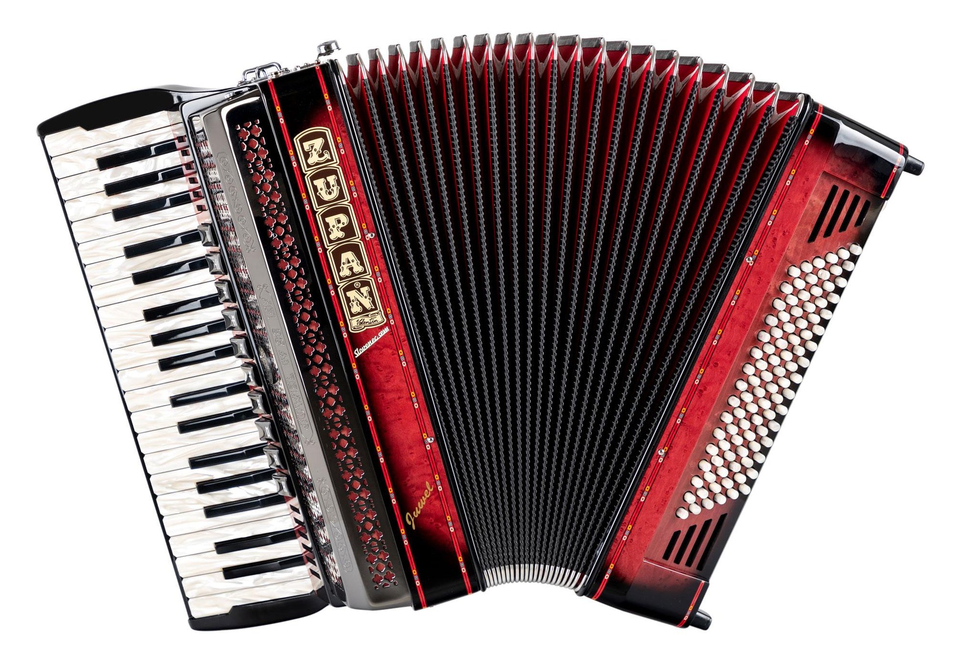 Produktbild von Zupan Juwel IV 96 EF/MH Cassotto Akkordeon Shadow Red