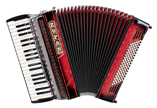 Produktbild von Zupan Juwel IV 96 EF/MH Cassotto Akkordeon Shadow Red