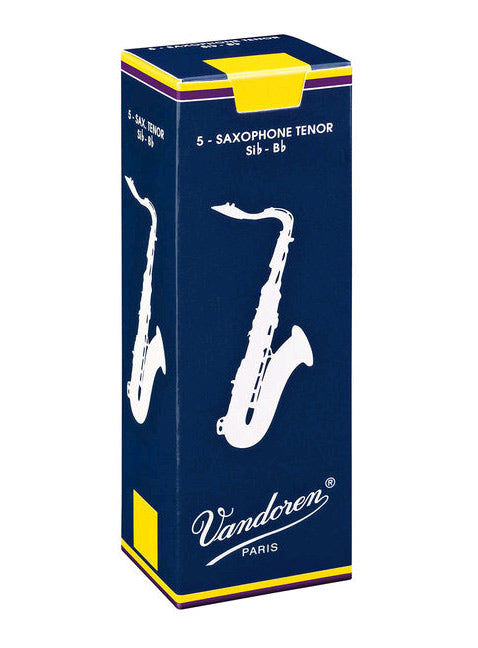 Produktbild von Vandoren Classic Blau Tenorsax Blätter (2,5) 5er Pack