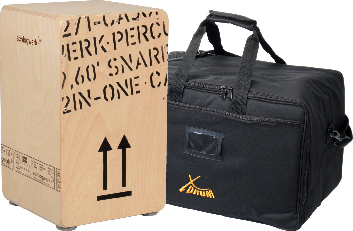 Produktbild von Schlagwerk CP404 Snare Cajon 2inOne Large Set inkl. Tasche