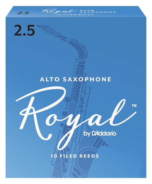 Produktbild von D'Addario Royal 10er Pack Altsaxophon Blätter Stärke 2,5
