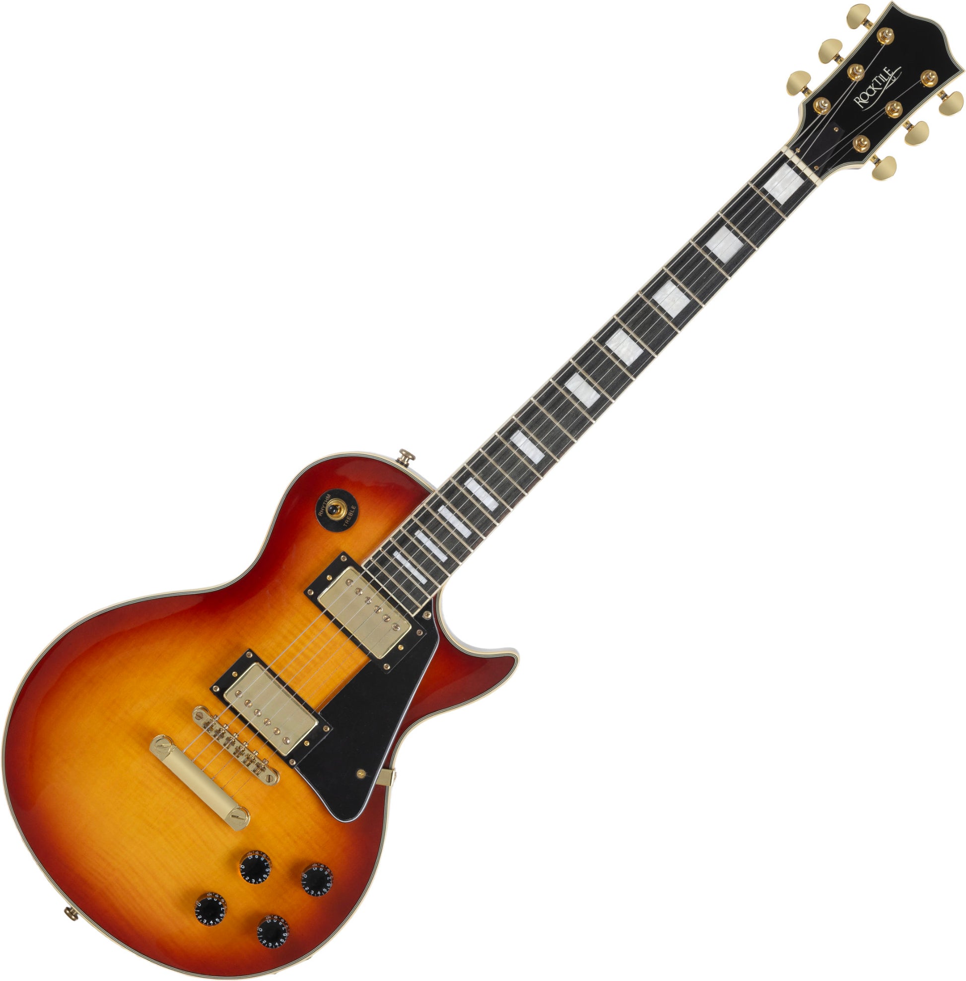 Produktbild von Rocktile Pro L-200OHB E-Gitarre Orange Honey Burst