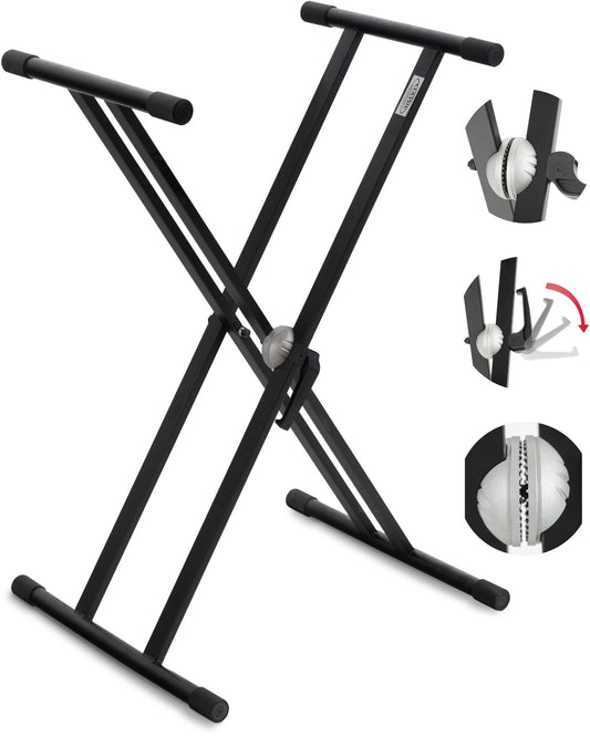 Produktbild von Classic Cantabile X-Keyboardständer Pro II doppelstrebig (mit SimpleLock Schnellverstellung)