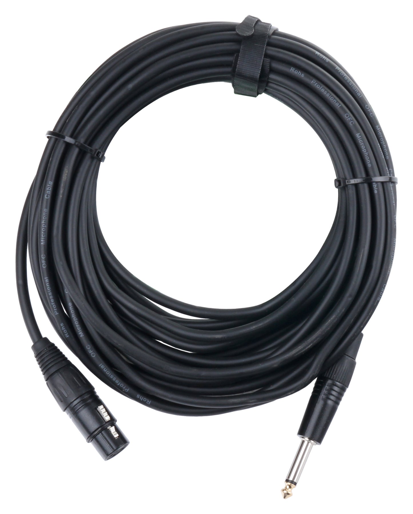 Produktbild von Pronomic Stage XFJ-10 Mikrofonkabel XLR/Klinke 10 m Schwarz