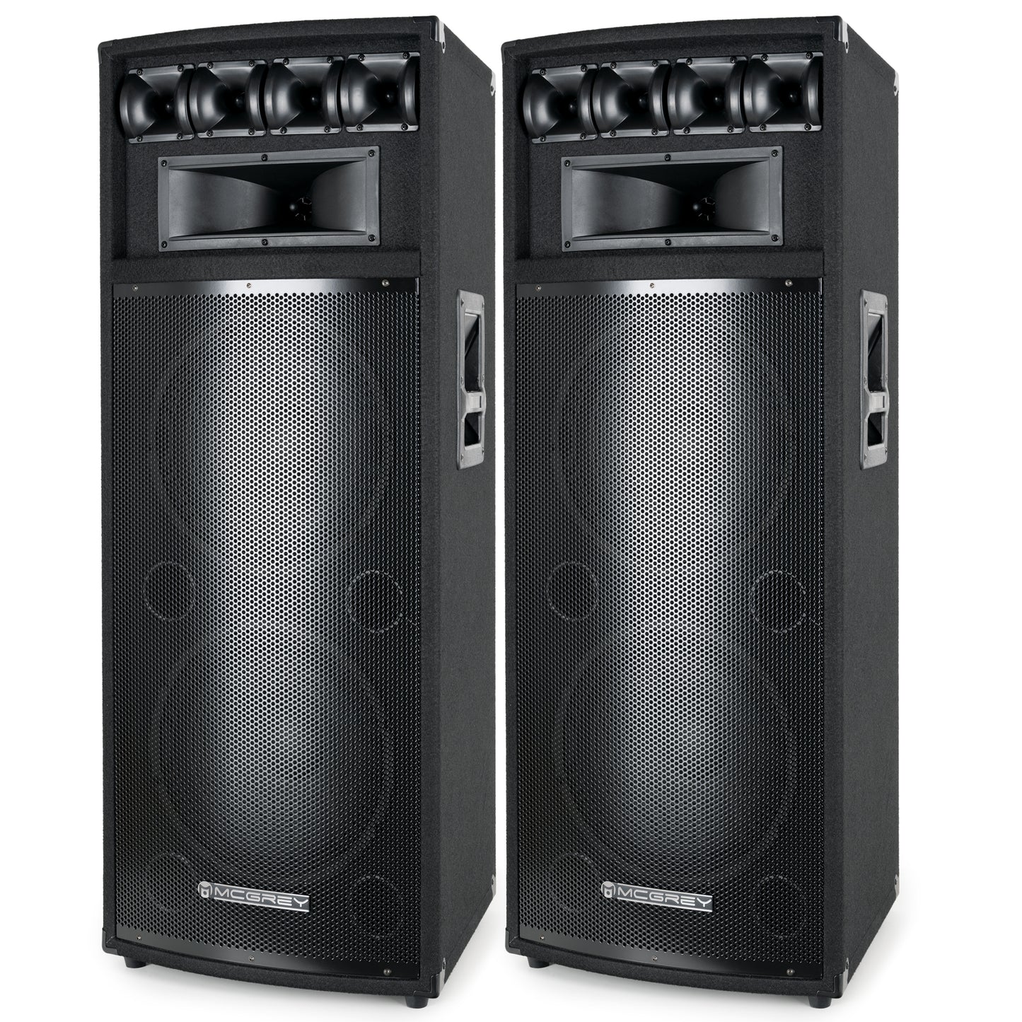Produktbild von McGrey PowerDJ-212 Passiv-Box, Paar 2 x 800W