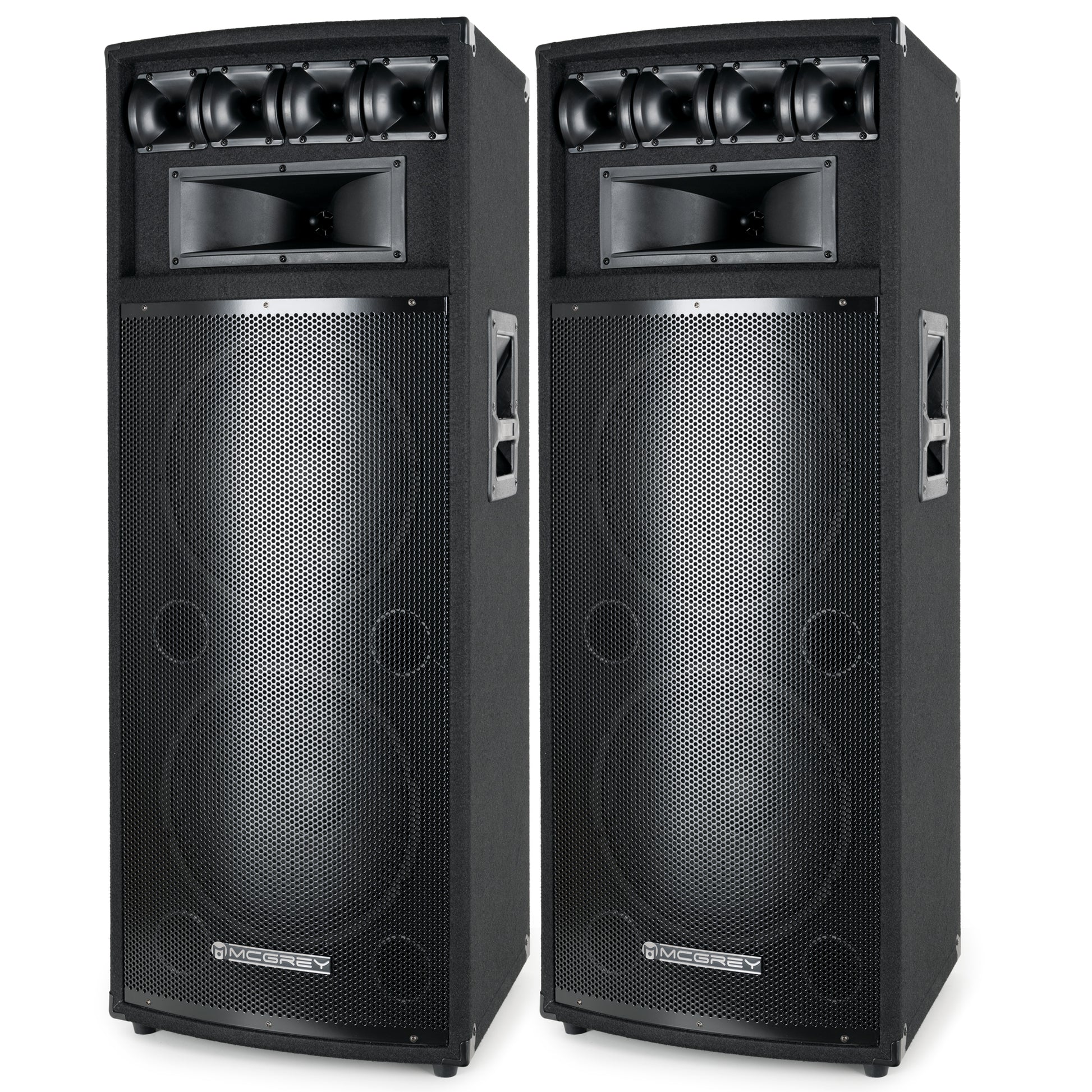 Produktbild von McGrey PowerDJ-212 Passiv-Box, Paar 2 x 800W